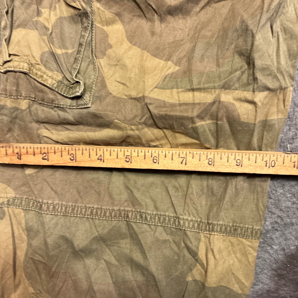 Vintage Gap Paratrooper Pants Mens 35x32 Camo 2009 Military Style Loose Straight - Picture 10 of 13